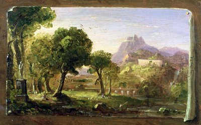 Study for Dream of Arcadia, 1838 by Thomas Cole